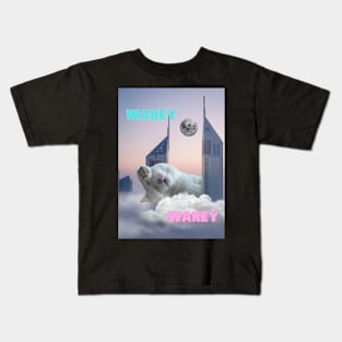 Wakey cat Kids T-Shirt